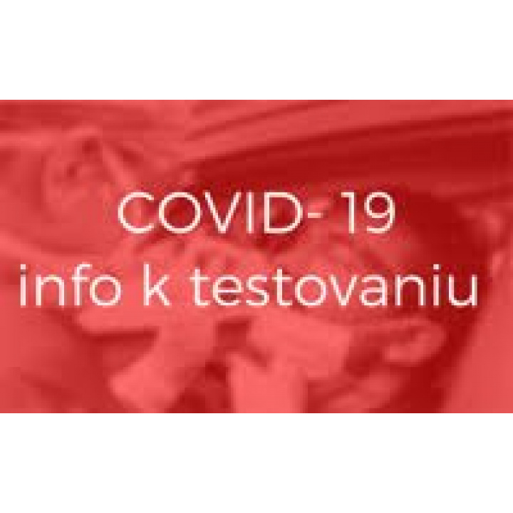 Celoplošné  testovanie obyvateľov  v obci Horovce - COVID 19