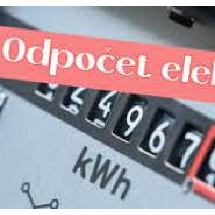 Menšia fotka pre článok Oznam - odpočet elektriny